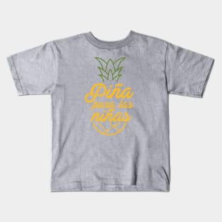 Piña para las niñas Kids T-Shirt